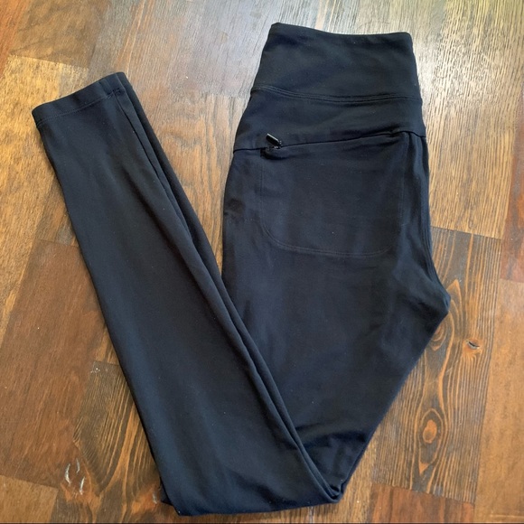 Athleta Metro Velvet Side Stripes Tux Leggings - Picture 9 of 11